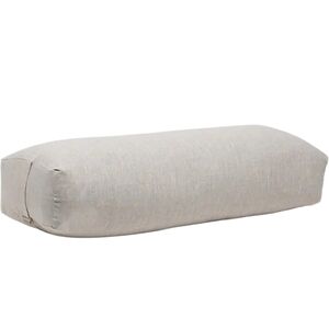 Half Moon Linen Yoga Bolster